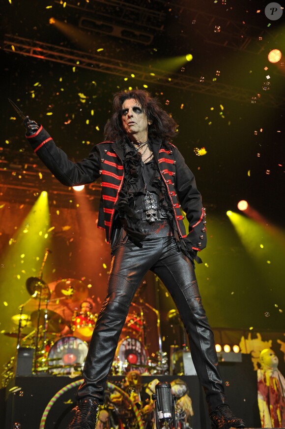 Exclusif - Concert de Alice Cooper à l'O2 Arena de Londres le 18 juin 2016