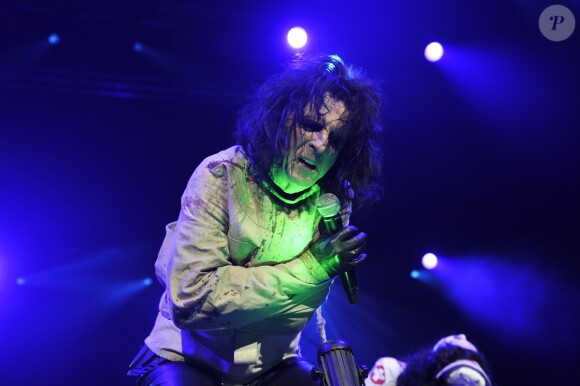 Exclusif - Alice Cooper à l'O2 Arena de Londres le 18 juin 2016