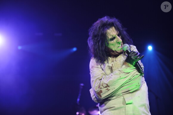 Exclusif - Alice Cooper à l'O2 Arena de Londres le 18 juin 2016