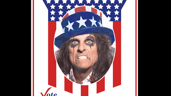 Alice Cooper candidat "perturbé" à la présidence des États-Unis !