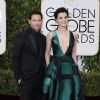 Peter Facinelli et Jaimie Alexander - La 73ème cérémonie annuelle des Golden Globe Awards à Beverly Hills, le 10 janvier 2016.
