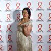 Ayem Nour enceinte - Soirée de lancement du Sidaction 2016 au Musée du Quai Branly à Paris le 7 mars 2016. © Giancarlo Gorassini/Bestimage