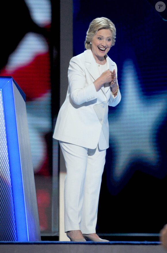Hillary Clinton - 4 ème jour de la Convention Démocrate à Philadelphie le 28 juillet 2016
