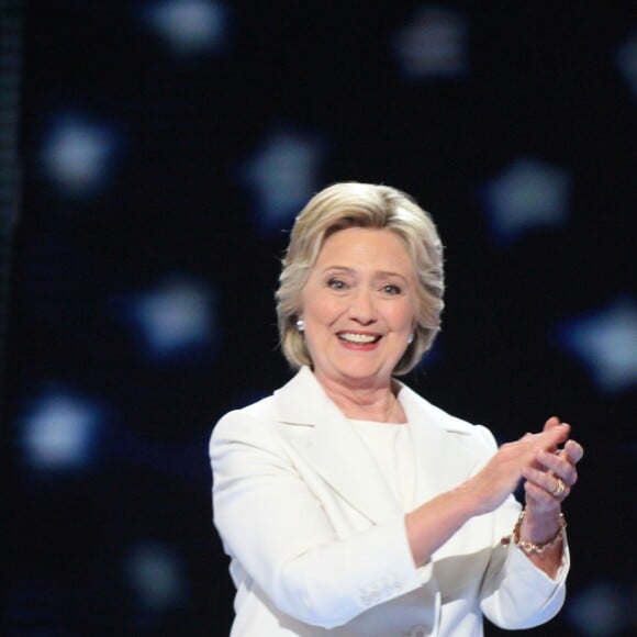 Hillary Clinton à la convention nationale du Parti démocrate à Philadelphie, le 26 juillet 2016.