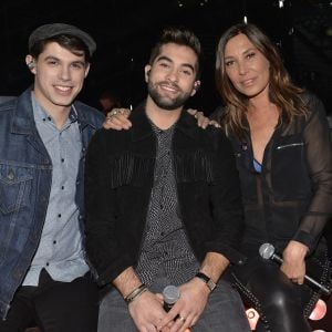 Exclusif - Lilian Renaud, Kendji Girac, Zazie et Pascal Obispo - Backstage - Emission "Bercy fête ses 30 ans - Le concert anniversaire" diffusée le 4 décembre 2015 sur TF1 en prime-time à l'AccorHotels Arena à Paris, le 4 décembre 2015. © Veeren/Moreau/Bestimage