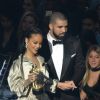 Drake et Rihanna  à la cérémonie des MTV Video Music Awards au Madison Square Garden de New York, le 28 août 2016