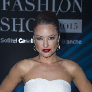 Exclusif - Natasha St-Pier au "Casa Fashion Show" au Sofitel Tour Blanche à Casablanca au Maroc le 28 mars 2015