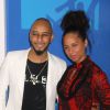 Alicia Keys  et son mari Swiss Beatz à la soirée des MTV Video Music Awards 2016 à Madison Square Garden à New York City, New York, Etats-Unis, le 28 août 2016.