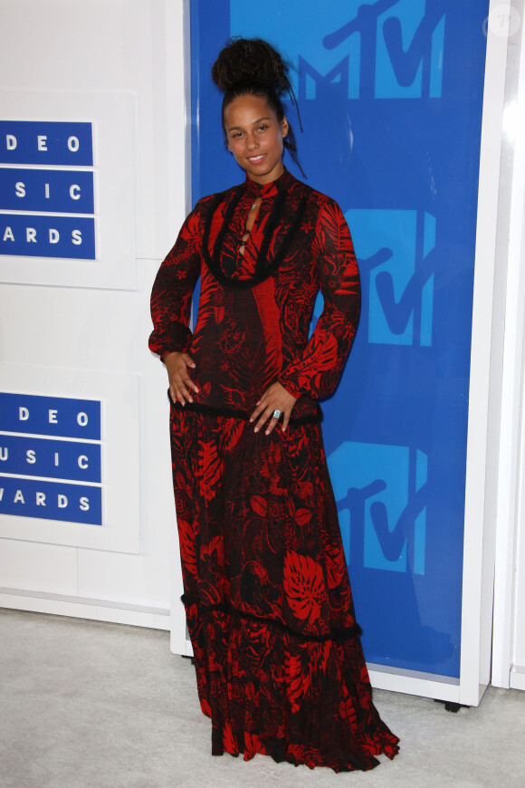 Alicia Keys à la soirée des MTV Video Music Awards 2016 à Madison Square Garden à New York City, New York, Etats-Unis, le 28 août 2016.