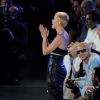 Miley Cyrus et Jesse Helt - 2014 MTV Video Music Awards le 24 aoput 2014 à Los Angeles