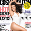 Kourtney Kardashian en couverture du nouveau numéro du magazine Cosmopolitan, en kiosque au mois de septembre 2016
