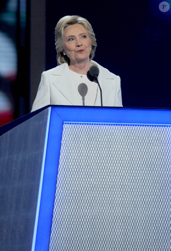 Hillary Clinton - 4 ème jour de la Convention Démocrate à Philadelphie le 28 juillet 2016