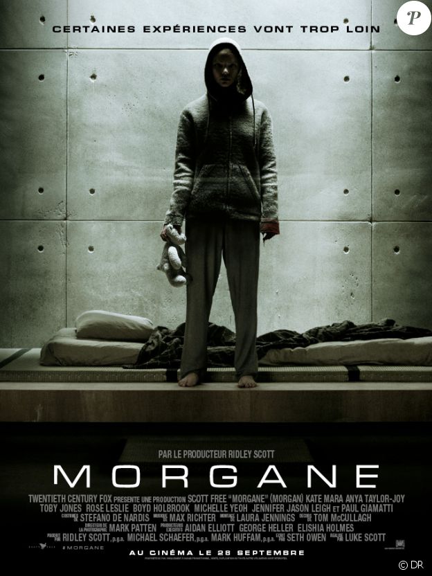 Affiche du film Morgane en salles le 28 septembre 2016