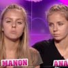 Anaïs et Manon dans le confessionnal - "Secret Story 10", sur NT1. Le 7 septembre 2016.
