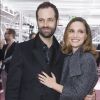 Natalie Portman et son mari Benjamin Millepied - People au défilé de mode haute couture printemps-été 2015 " Christian Dior " à Paris le 26 janvier 2015.