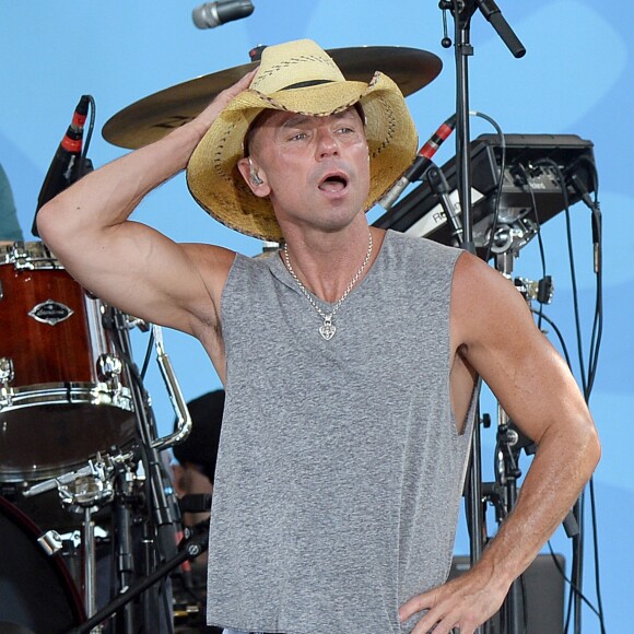 Kenny Chesney à Central Park, New York City, le 8 juillet 2016.