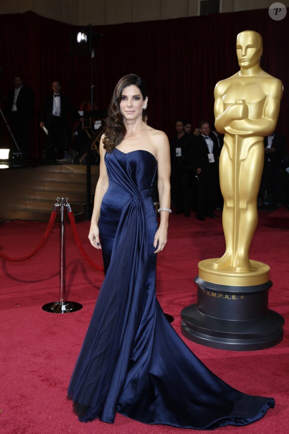 Sandra Bullock lors de la 86ème cérémonie des Oscars à Hollywood, le 2 mars 2014