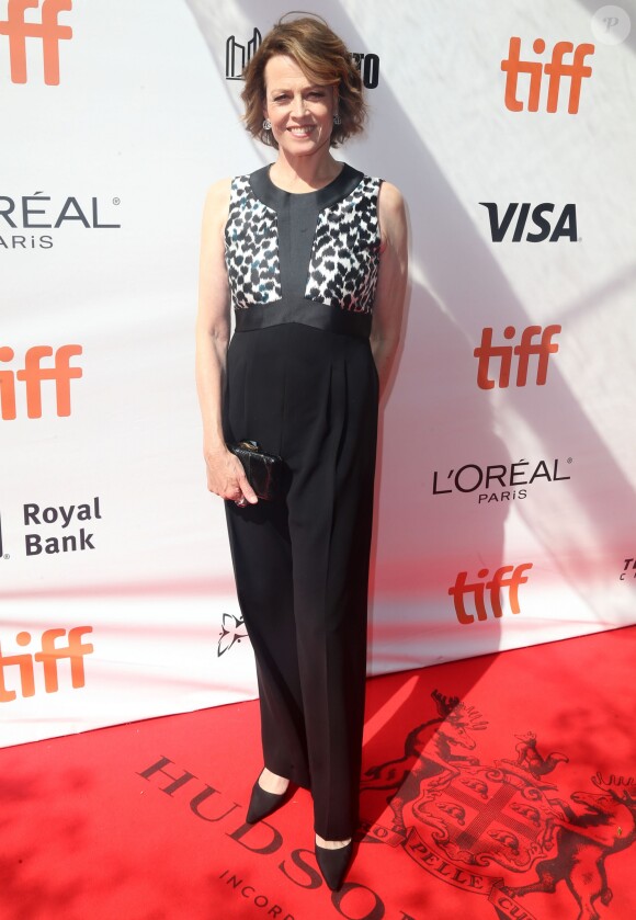 Sigourney Weaver lors de la première de A Monster Calls au Festival International du Film à Toronto au Canada, le 10 septembre 2016