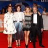 Natalie Portman, enceinte, Lily-Rose Depp, Rebecca Zlotowski et Emmanuel Salinger présentaient le 10 septembre 2016 Planetarium au Festival international du film de Toronto (TIFF).
