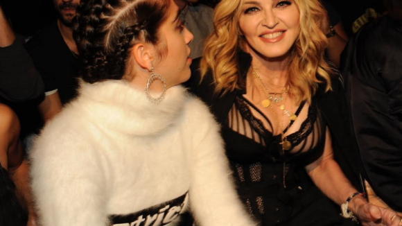 Madonna et sa fille Lourdes Leon au défilé Alexander Wang à New York. Le 10 septembre 2016.