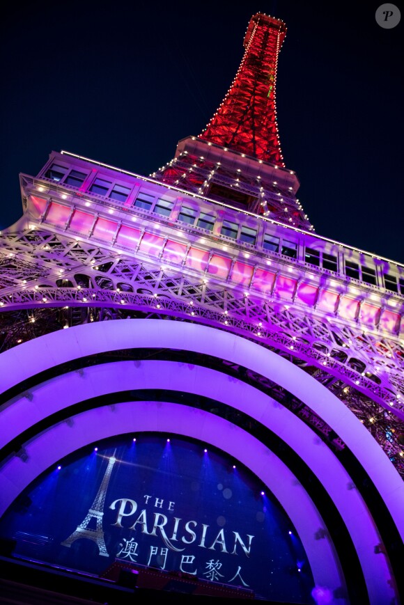 Inauguration du Parisian Hotel and Casino à Macau, le 13 septembre 2016 © Jayne Russell via Zuma/Bestimage