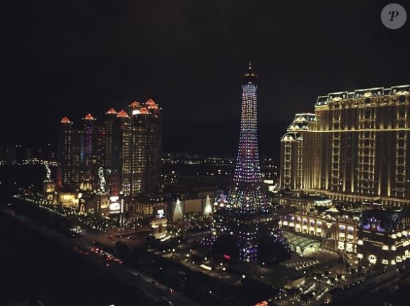 Inauguration du Parisian Hotel and Casino à Macau, le 13 septembre 2016