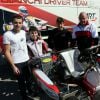 Exclusif - Jules Bianchi et son père Philippe Bianchi, le 8 mars 2014.