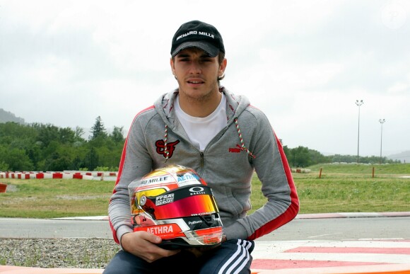 Exclusif - Jules Bianchi à Brignoles à l'aube de sa première saison de GP2, en 2012.