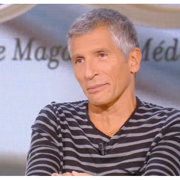 Nagui dans "Le Tube" de Canal+. Le 17 septembre 2016.
