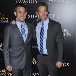 Cody Walker et son frère Caleb Walker lors des Noble Awards, à Beverly Hills, Los Angeles, le 27 février 2015.
