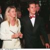 Michael Schumacher et sa femme Corinna en 1997 à Monaco.