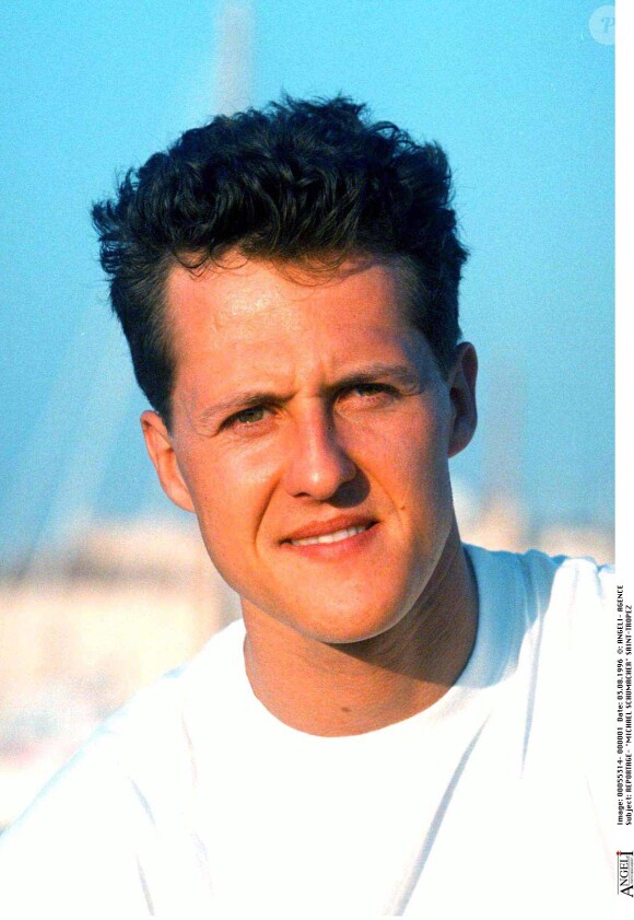 Michael Schumacher en 1996 à Saint-Tropez.