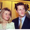 Michael Schumacher et sa femme Corinna en 1997 dans une boutique à Milan.