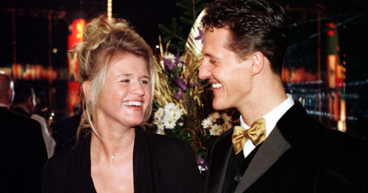 Michael Schumacher et sa femme Corinna au gala de la FIA à Monaco en