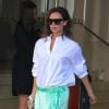 Victoria Beckham quitte son hôtel de New York le 13 septembre 2016