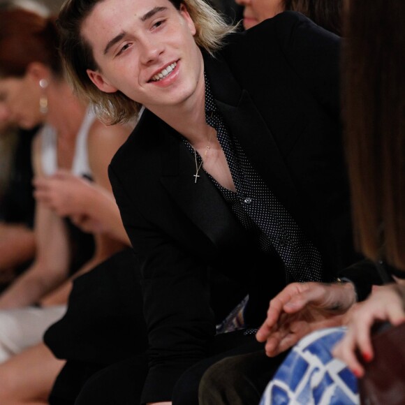 Brooklyn Beckham - People au défilé de mode prêt-à-porter printemps-été 2017 "Victoria Beckham" lors de la fashion week de New York. Le 11 septembre 2016