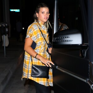 Sofia Richie quitte une soirée à Londres le 17 septembre 2016. © CPA/Bestimage