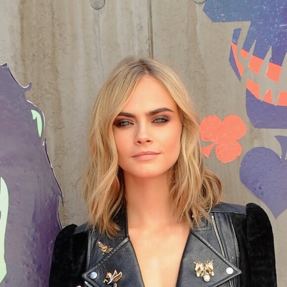 Cara Delevingne à la première de "Suicide Squad" à Londres, le 3 août 2016. © Ferdaus Shamim via Zuma Press/Bestimage