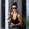Exclusif - Kim Kardashian à la sortie d'un centre dermatologique à Miami, le 19 septembre 2016