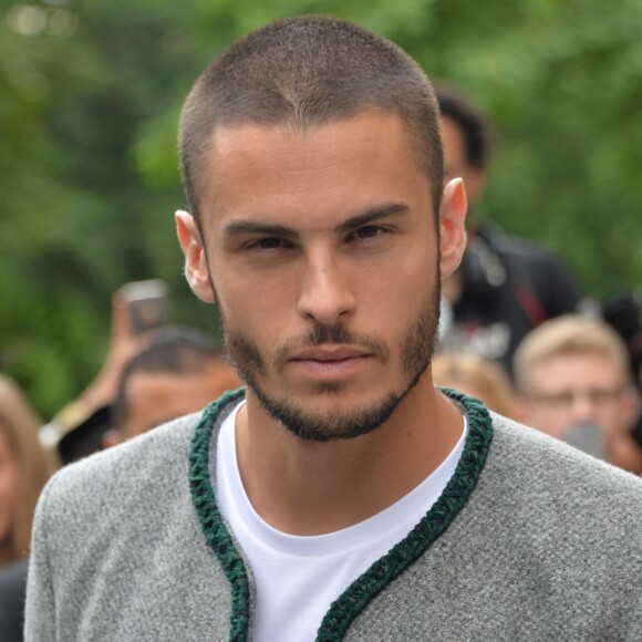 Baptiste Giabiconi à la sortie du défilé de mode Haute-Couture automne-hiver 2016/2017 Chanel à Paris le 5 juillet 2016. © CVS-Veeren / Bestimage