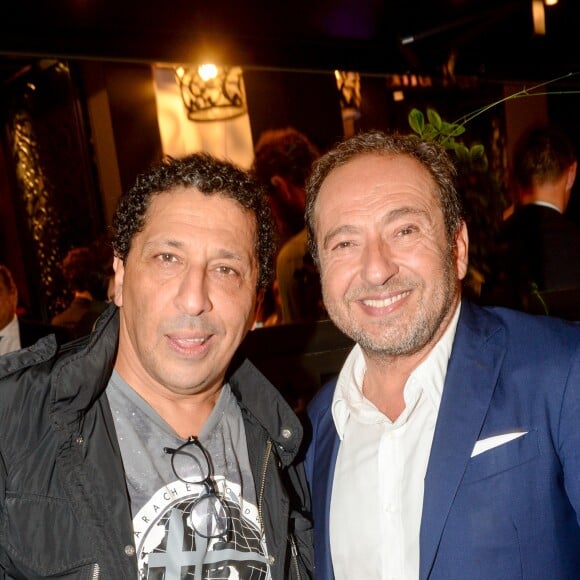 Smaïn et Patrick Timsit à la soirée du 20ème anniversaire du Buddha Bar à Paris, France, le 22 septembre 2016. © Rachid Bellak