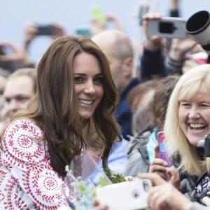 Le prince William et Kate Middleton, duc et duchesse de Cambridge, sont arrivés à Vancouver le 25 septembre 2016 pour le deuxième jour de leur visite officielle au Canada.