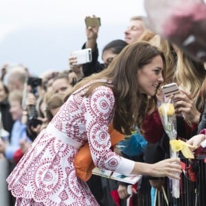 Le prince William et Kate Middleton, duc et duchesse de Cambridge, sont arrivés à Vancouver le 25 septembre 2016 pour le deuxième jour de leur visite officielle au Canada.