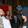 Rihanna arrive à l'aéroport de Roissy-Charles-de-Gaulle, France, le 26 septembre 2016.