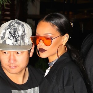 Rihanna et Cara Delevingne au Cipriani Wall Street à New York. Le 24 septembre 2016.