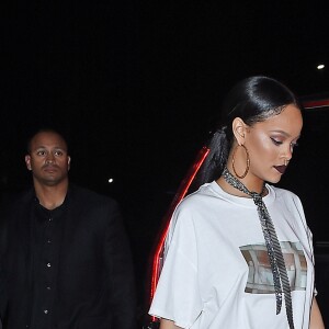 Rihanna et Cara Delevingne au Cipriani Wall Street à New York. Le 24 septembre 2016.