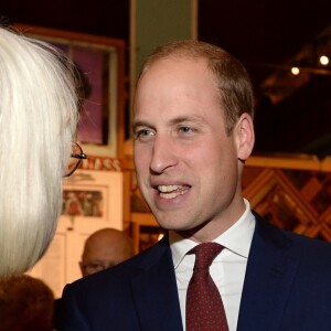 Le prince William lors de la réception organisée en son honneur et celui de la duchesse Catherine le 26 septembre 2016 à la Maison du Gouvernement de Victoria, en Colombie-Britannique, au troisième jour de leur visite officielle au Canada.