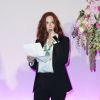 Exclusif - Audrey Fleurot à la soirée de lancement "Octobre Rose" pour soutenir l'association contre le cancer du sein et remise du prix Estée Lauder au Café de l'Homme à Paris. Le 26 septembre 2016 © Olivier Borde