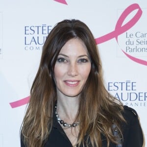 Exclusif - Mareva Galanter à la soirée de lancement "Octobre Rose" pour soutenir l'association contre le cancer du sein et remise du prix Estée Lauder au Café de l'Homme à Paris. Le 26 septembre 2016 © Olivier Borde