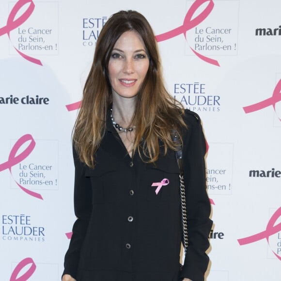 Exclusif - Mareva Galanter à la soirée de lancement "Octobre Rose" pour soutenir l'association contre le cancer du sein et remise du prix Estée Lauder au Café de l'Homme à Paris. Le 26 septembre 2016 © Olivier Borde